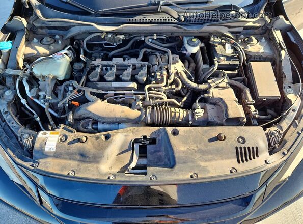 2HGFC3A57LH753829 2020 HONDA CIVIC Black Widok komory silnika