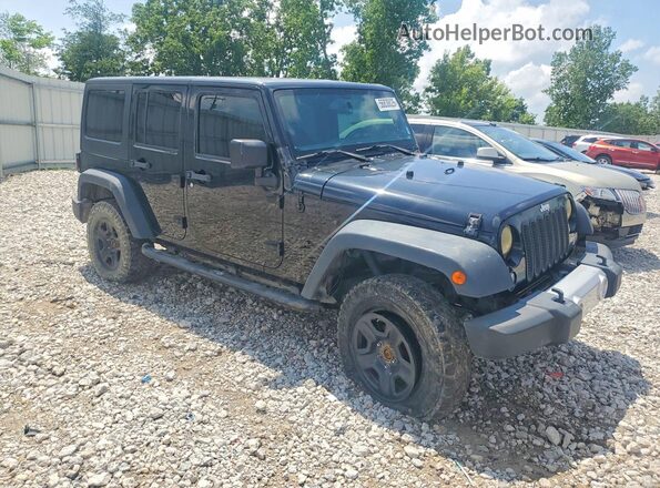 1C4HJWDG0JL928921 2018 JEEP WRANGLER Black წინა ხედი