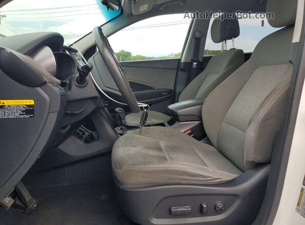 KM8SM4HF3GU160434 2016 HYUNDAI SANTA White Vista del salpicadero