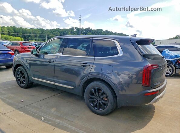 5XYP24HC5LG007216 2020 KIA TELLURIDE Gray 