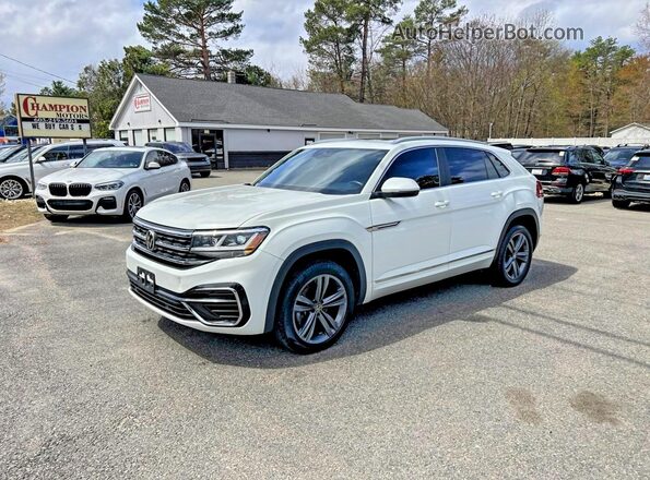 1V2SE2CA4NC202905 2022 VOLKSWAGEN ATLAS White Trasero derecho