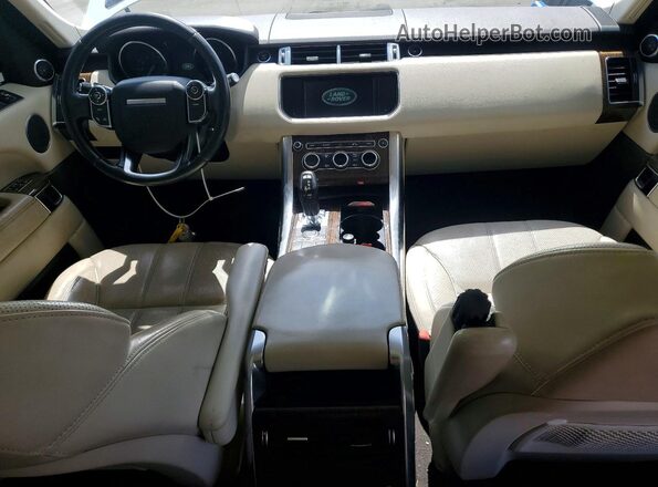 SALWR2VF1GA637405 2016 LAND ROVER RANGE White ხელსაწყოთა პანელის ხედი