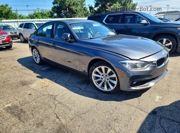 WBA8A3C59JA492268 2018 BMW 3 SERIES Black Вид спереду