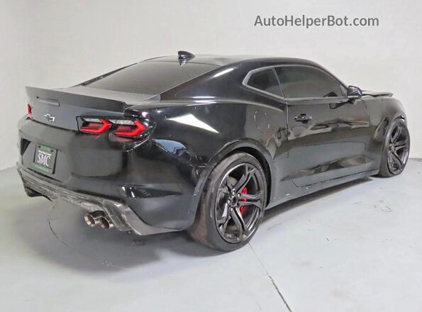 1G1FE1R74M0112848 2021 CHEVROLET CAMARO Black Передня права чверть