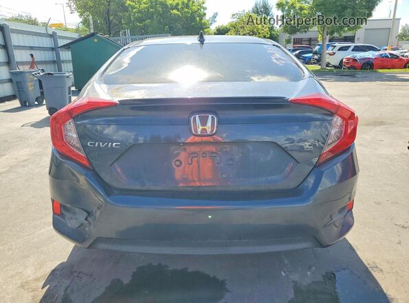19XFC1F79HE021105 2017 HONDA CIVIC Blue Widok wnętrza z przodu