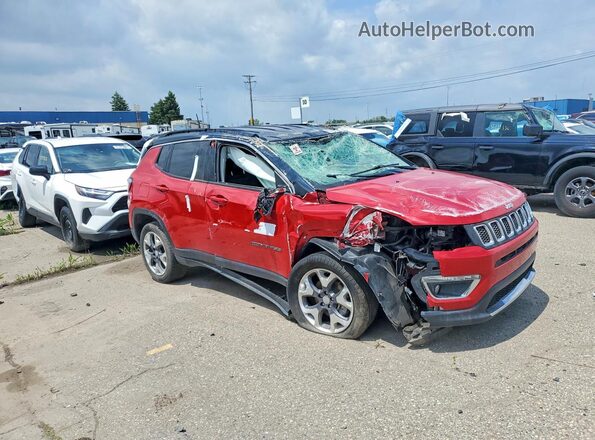 3C4NJDCB1KT697529 2019 JEEP COMPASS Red 