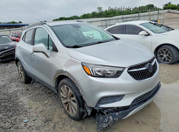 KL4CJASB4KB716187 2019 BUICK ENCORE Silver Vista frontal