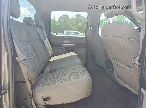 1FTEW1CP0LKF15365 2020 FORD F150 Gray Rear interior view