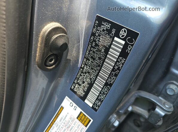 JTDEPRAE8LJ041877 2020 TOYOTA COROLLA Blue 