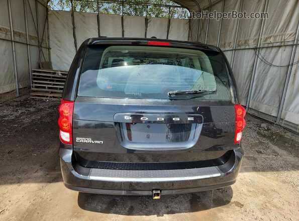 2C4RDGBG8KR539120 2019 DODGE GRAND Черный Вид салона спереди