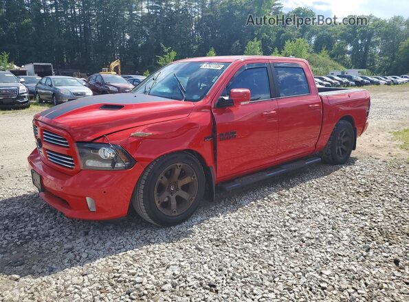1C6RR7MT6GS219187 2016 RAM 1500 Red Հետևի ձախ