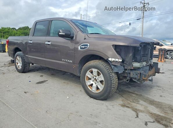 1N6AA1EJ8HN522119 2017 NISSAN TITAN Gray 
