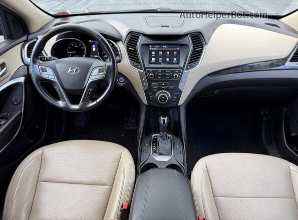 5XYZUDLB4HG408541 2017 HYUNDAI SANTA FE Black 