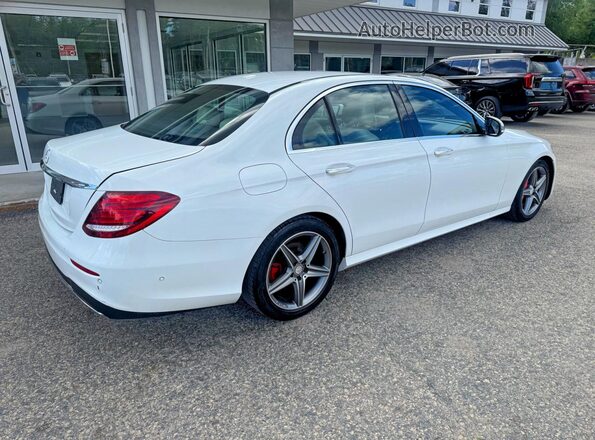 WDDZF4JB5HA048053 2017 MERCEDES-BENZ E-CLASS White Delantero derecho