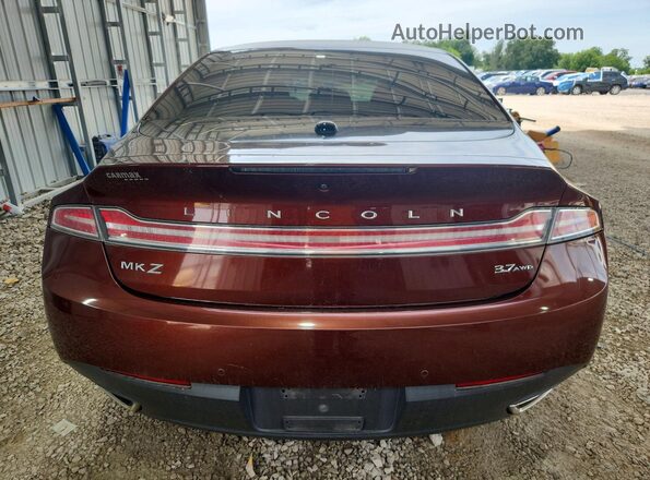 3LN6L2JK0GR606028 2016 LINCOLN MKZ Burgundy 