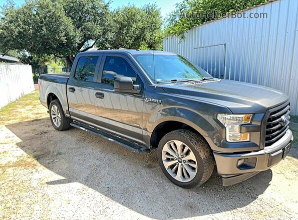 1FTEW1CP5HKE35597 2017 FORD F150 Gray Rear left