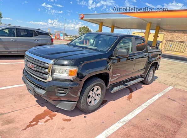 1GTG5BEA1H1151237 2017 GMC CANYON Black Trasero derecho