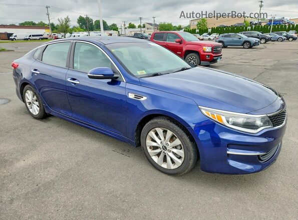 5XXGT4L31HG163043 2017 KIA OPTIMA Blue წინა ხედი