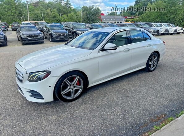 WDDZF4JB5HA048053 2017 MERCEDES-BENZ E-CLASS White Trasero izquierdo