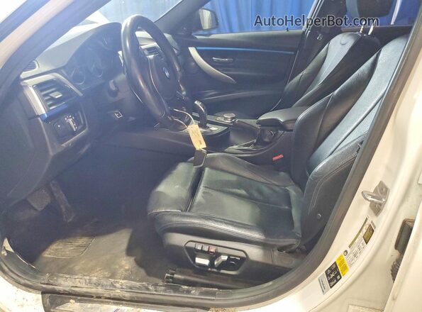 WBA8B7C32HA190091 2017 BMW 3 SERIES Белый Вид панели приборов