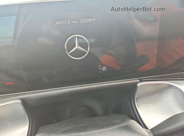 W1N4M4GB1MW130255 2021 MERCEDES-BENZ GLB-CLASS White Vista de los asientos traseros