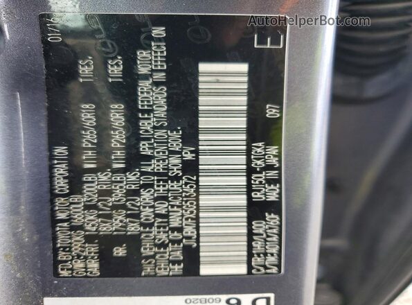 JTJBM7FX5G5134572 2016 LEXUS GX Gray 
