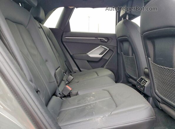WA1EECF37S1007299 2025 AUDI Q3 Gray Engine compartment view