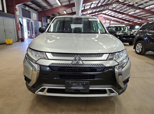 JA4AZ3A31LZ026668 2020 MITSUBISHI OUTLANDER Silver Rear view