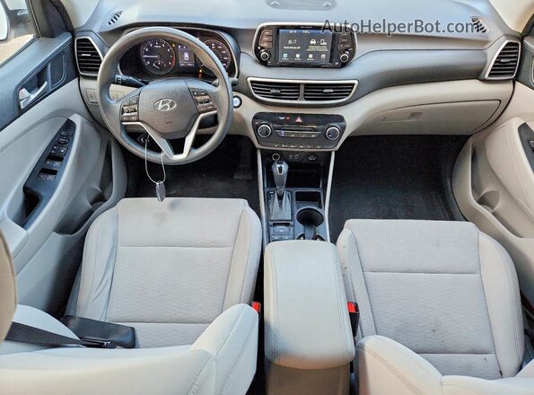 KM8J3CA47KU896206 2019 HYUNDAI TUCSON White 