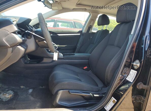 2HGFC2F75JH503944 2018 HONDA CIVIC Black Вид панелі приладів