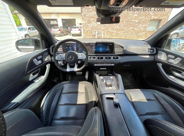 4JGFB6BB3NA585224 2022 MERCEDES-BENZ GLE Silver Панорамний вид салону 360°