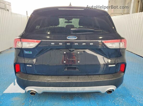 1FMCU0G67LUA25417 2020 FORD ESCAPE Black წინა სალონის ხედი