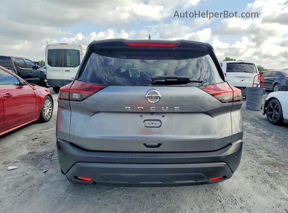 5N1AT3AA9MC670909 2021 NISSAN ROGUE Gray 