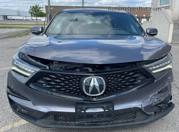5J8TC2H6XML803557 2021 ACURA RDX Gray 