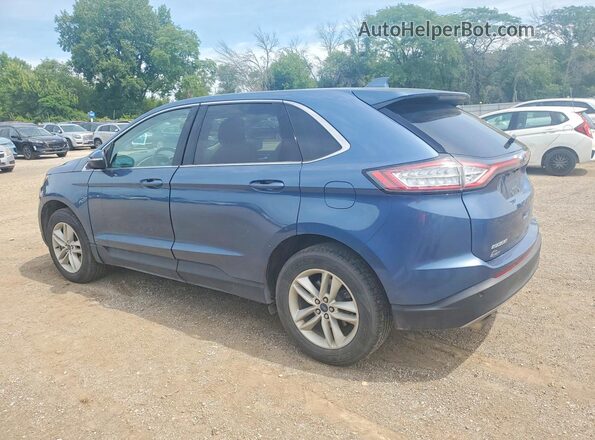 2FMPK4J91JBB49476 2018 FORD EDGE Blue უკანა მარჯვენა