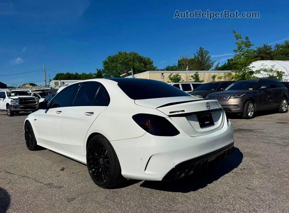 55SWF6EBXKU308138 2019 MERCEDES-BENZ C-CLASS White 