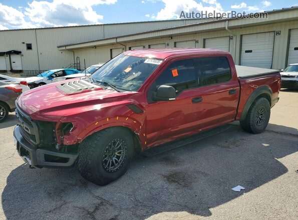 1FTFW1RGXJFB85431 2018 FORD F150 Red 