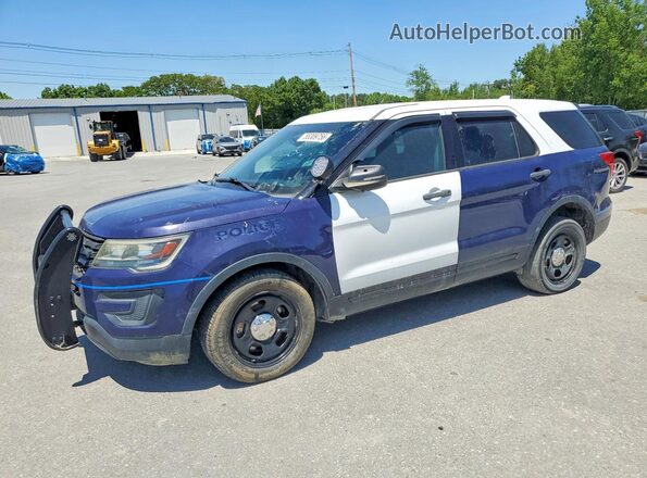 1FM5K8AR1HGA37522 2017 FORD EXPLORER Two Tone 