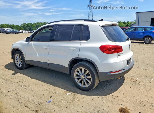 WVGBV7AX2JK001148 2018 VOLKSWAGEN TIGUAN White 