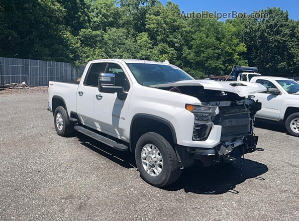 1GC2YPEY1NF312891 2022 CHEVROLET SILVERADO White Rear left