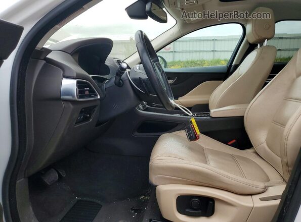 SADCK2FN8JA281258 2018 JAGUAR F-PACE White Вид панелі приладів