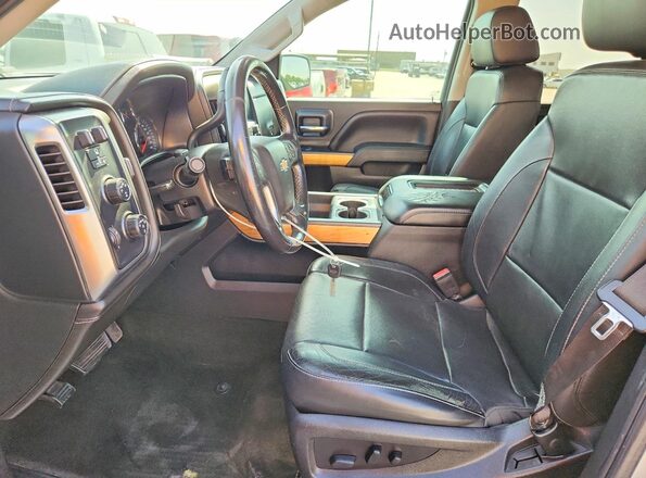 3GCUKSEC5JG164741 2018 CHEVROLET SILVERADO Silver Առջևի վահանակի տեսք