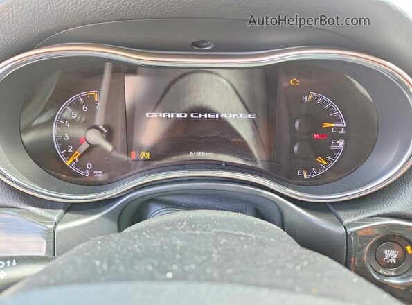 1C4RJEAG7GC445776 2016 JEEP GRAND Gray Vista de los asientos traseros