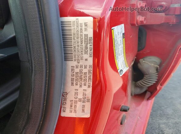 ZFBCFAAH4GZ038300 2016 FIAT 500 Red Vista interior de 360 grados