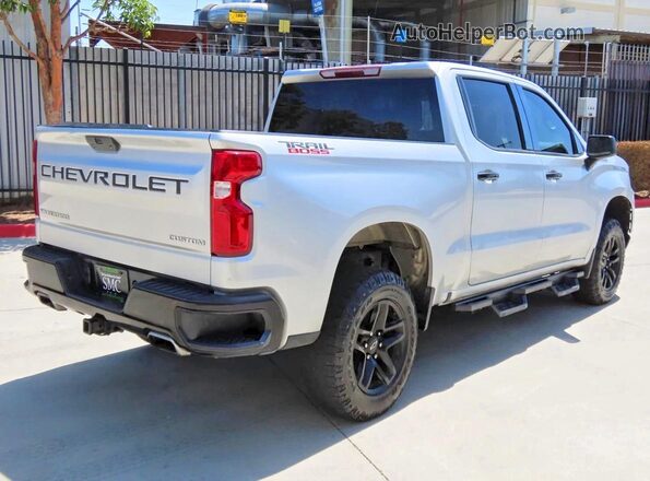 3GCPYCEF1KG148419 2019 CHEVROLET SILVERADO Silver Delantero derecho