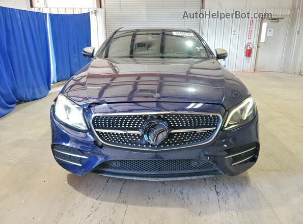 WDDZF6EB7JA312448 2018 MERCEDES-BENZ E-CLASS Blue Vista trasera