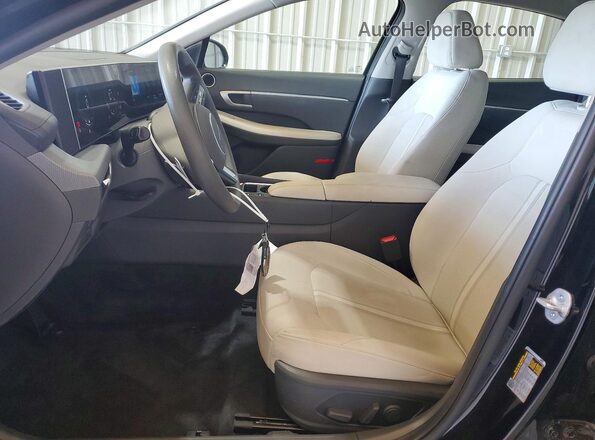 KMHL64JA0SA477918 2025 HYUNDAI SONATA Black Առջևի վահանակի տեսք