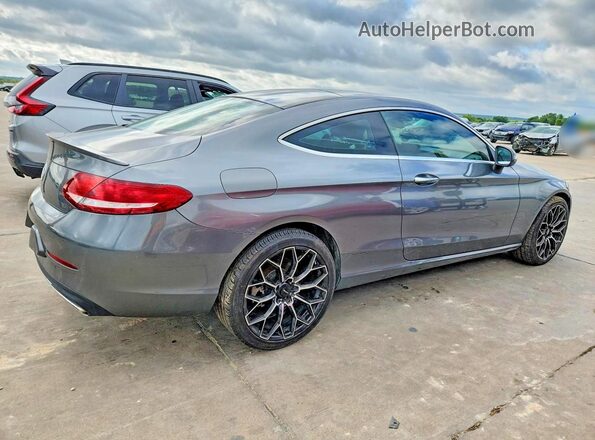 WDDWJ4JB1HF509589 2017 MERCEDES-BENZ C Gray 