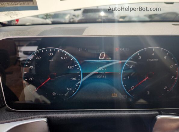 W1N4M4GBXMW106309 2021 MERCEDES-BENZ GLB-CLASS Белый 