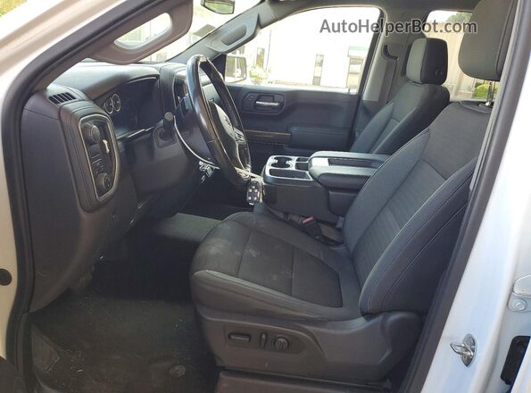 3GCPWCETXLG255630 2020 CHEVROLET SILVERADO Белый Вид панели приборов